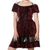 Banned - DARING UNTIL DAWN Robe courte - Bordeaux rouge/Rouge Product image